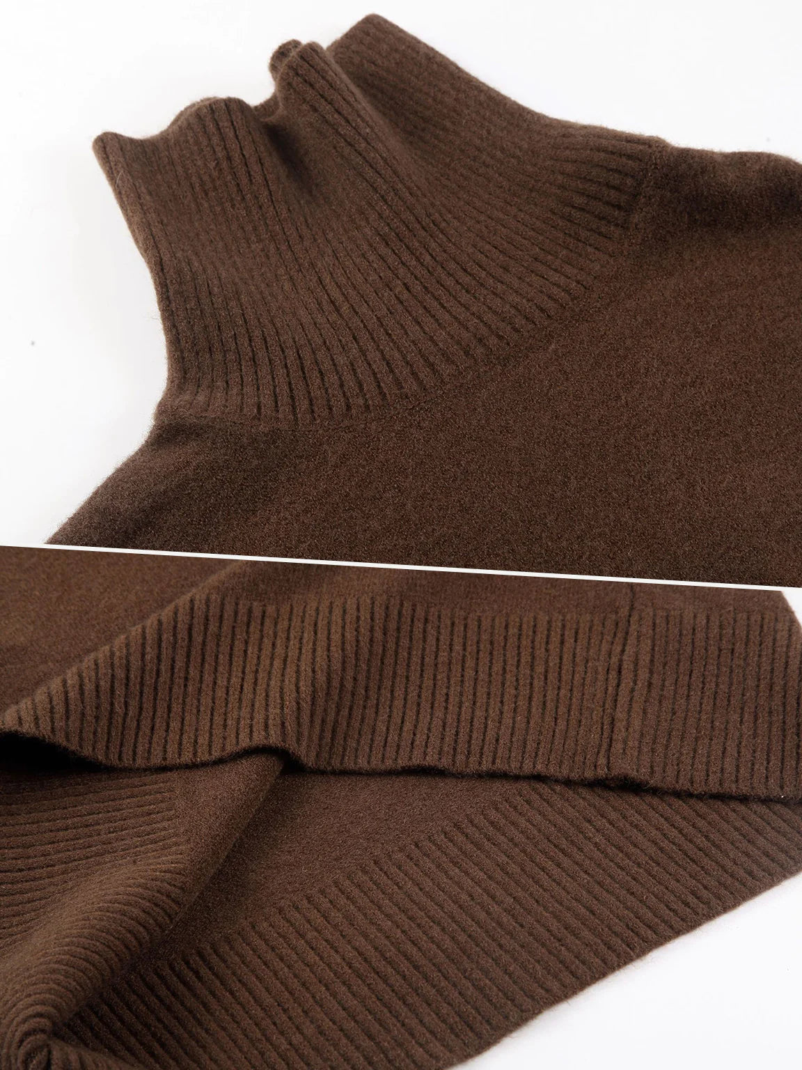 Women's Lazy Style Turtleneck Knit Sweater