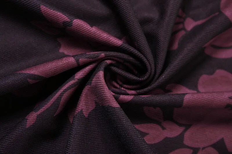 Sling Lace Slim Printed Lace Dress