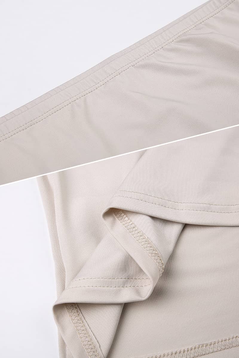 Low Waist Pack Hip Straight Casual Long Skirt