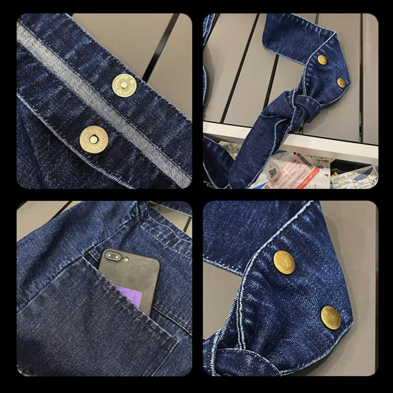 Denim crossbody bag | IFAUN