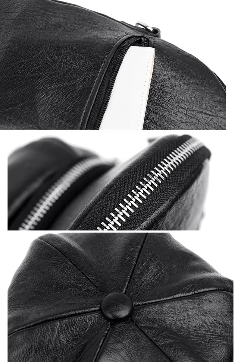 Hat shape single shoulder diagonal bag PU small bag