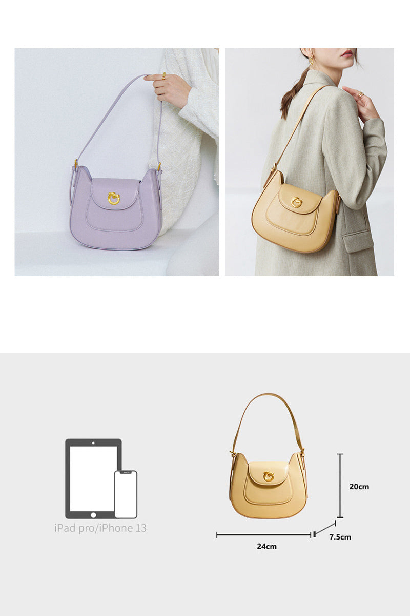 Versatile Saddle Bag Shoulder Crossbody Bag