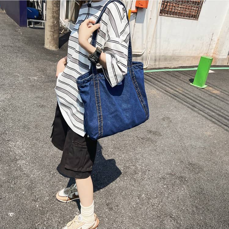 Denim Tote Bag