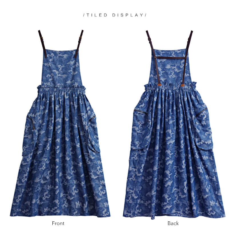 Summer fashion dress with big pockets | IFAUN