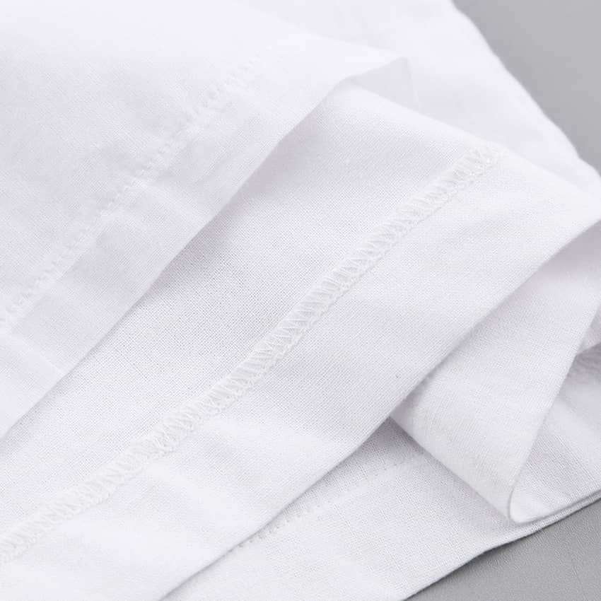 Thin cotton and linen loose casual wide-leg pants | IFAUN