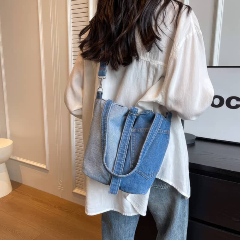 Denim Bucket Bag – IFAUN