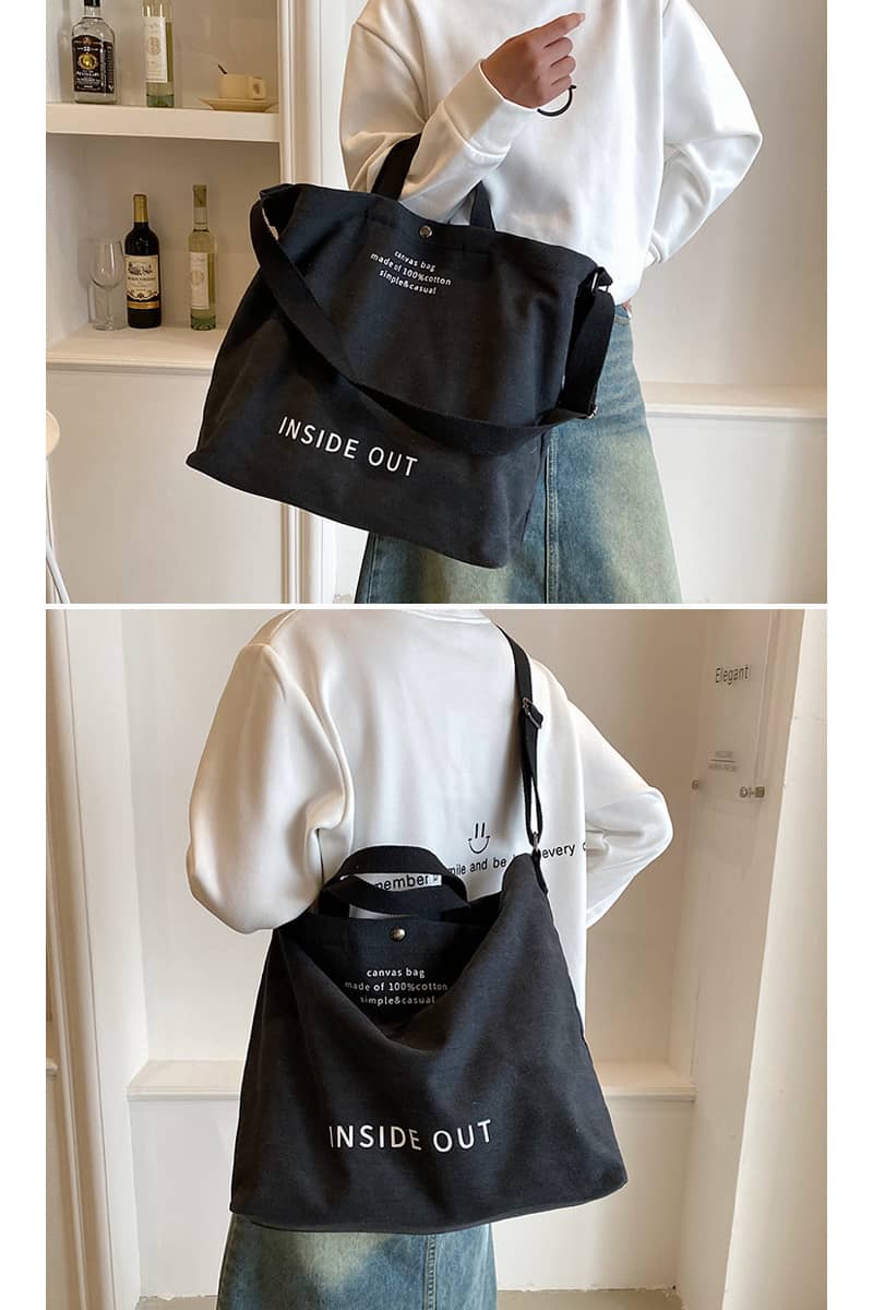 Vintage Canvas Tote Bag