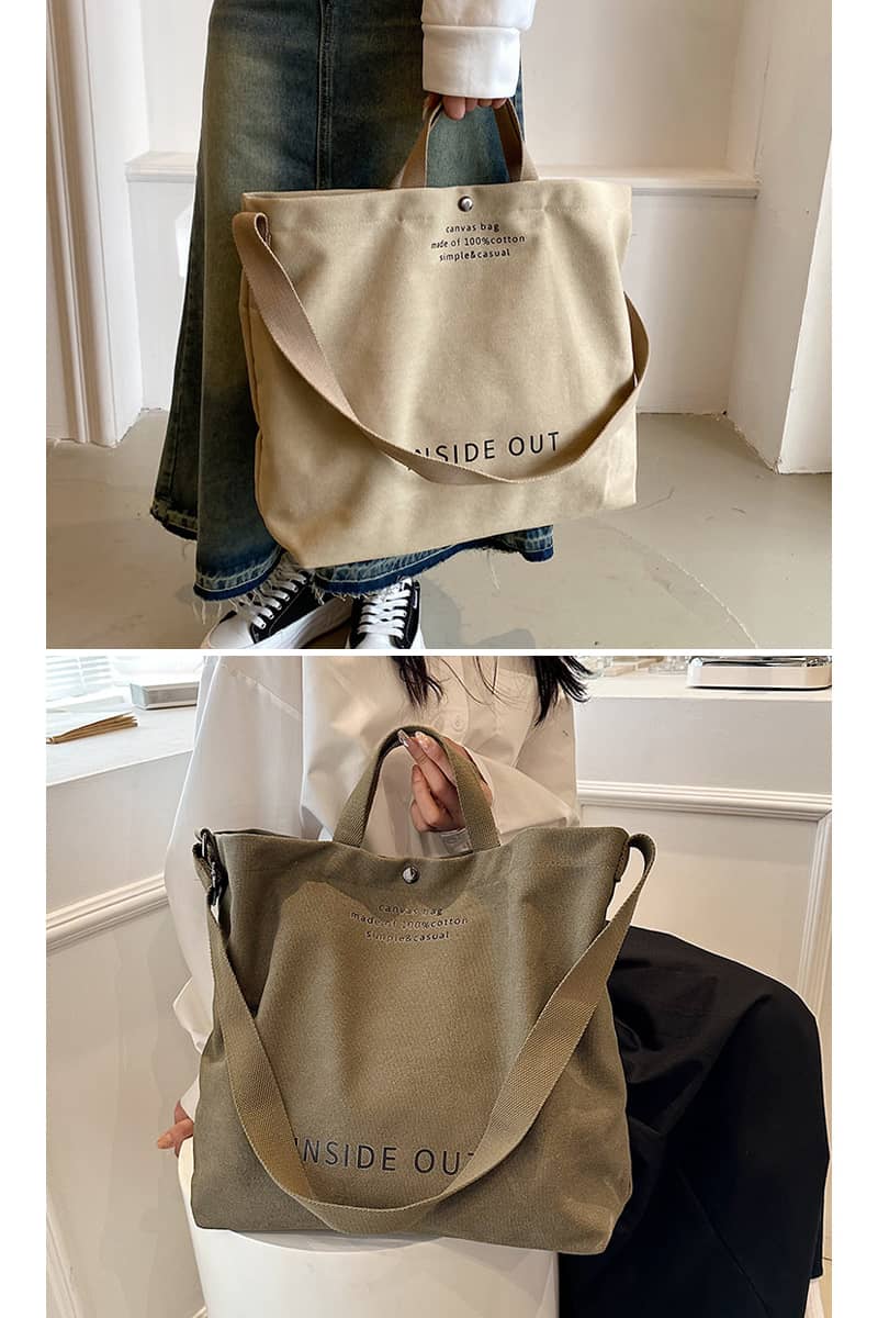 Vintage Canvas Tote Bag