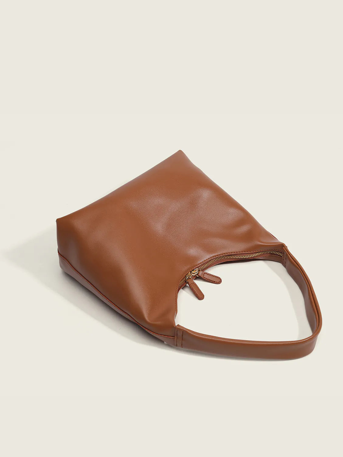 Simple Soft PU Shoulder Tote Bag