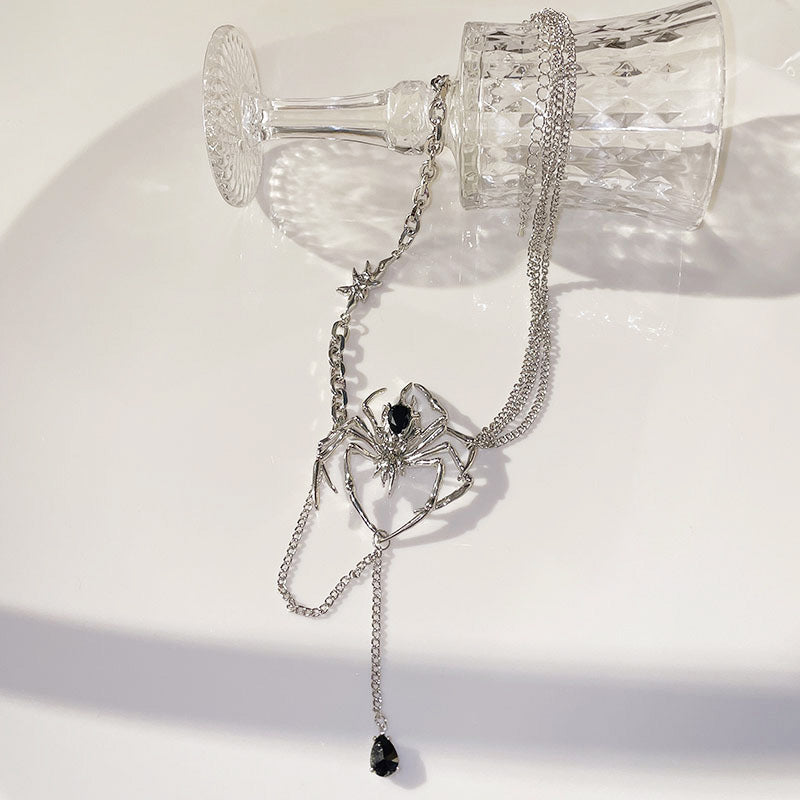 Personalized Spider Necklace