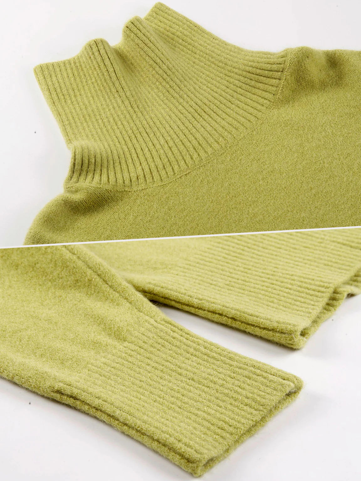 Women's Lazy Style Turtleneck Knit Sweater