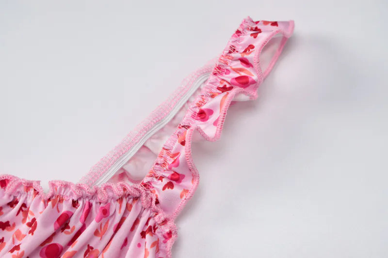 Bohemian Floral Sling Dress