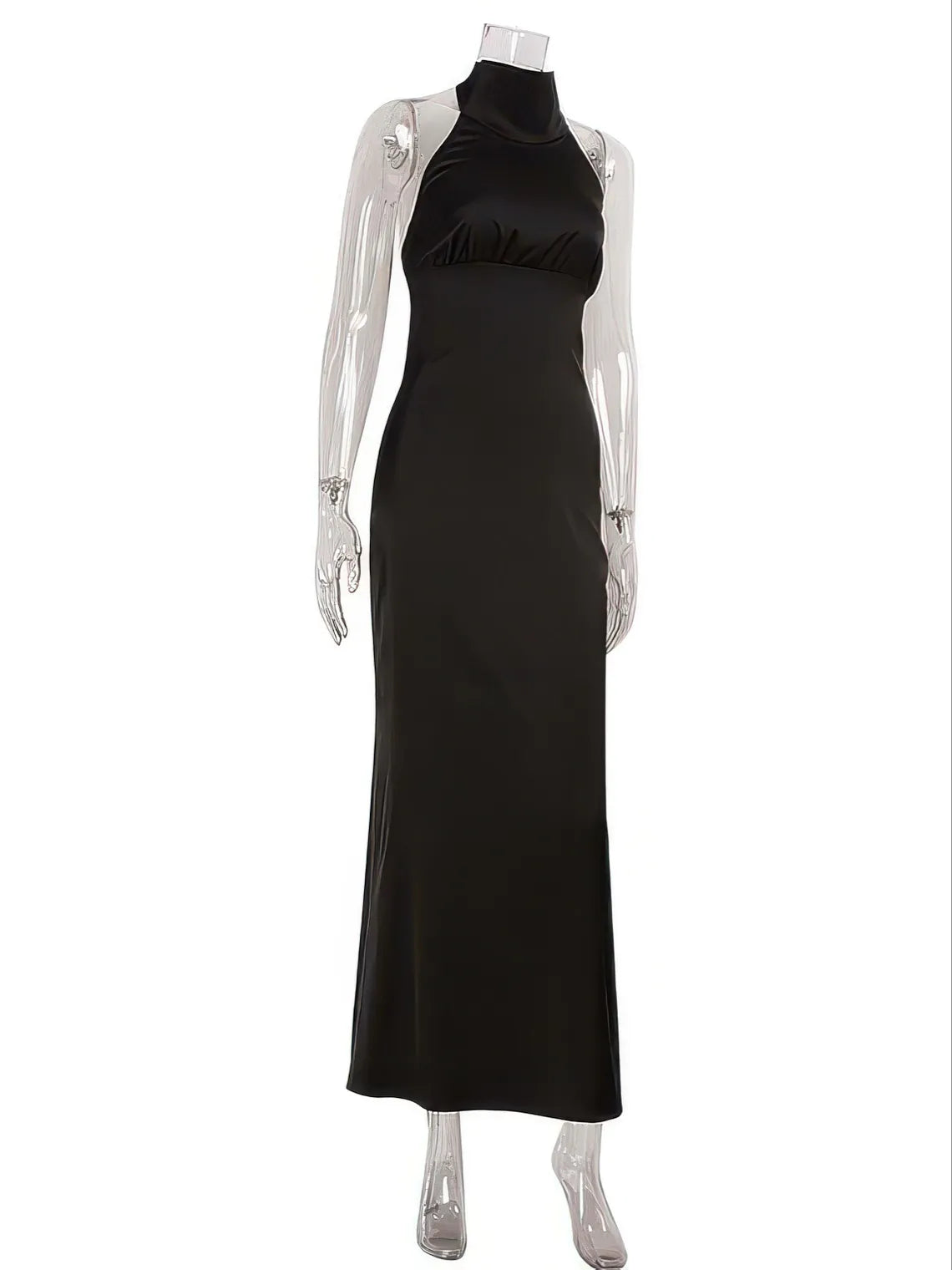 Halter Neck Maxi Dress