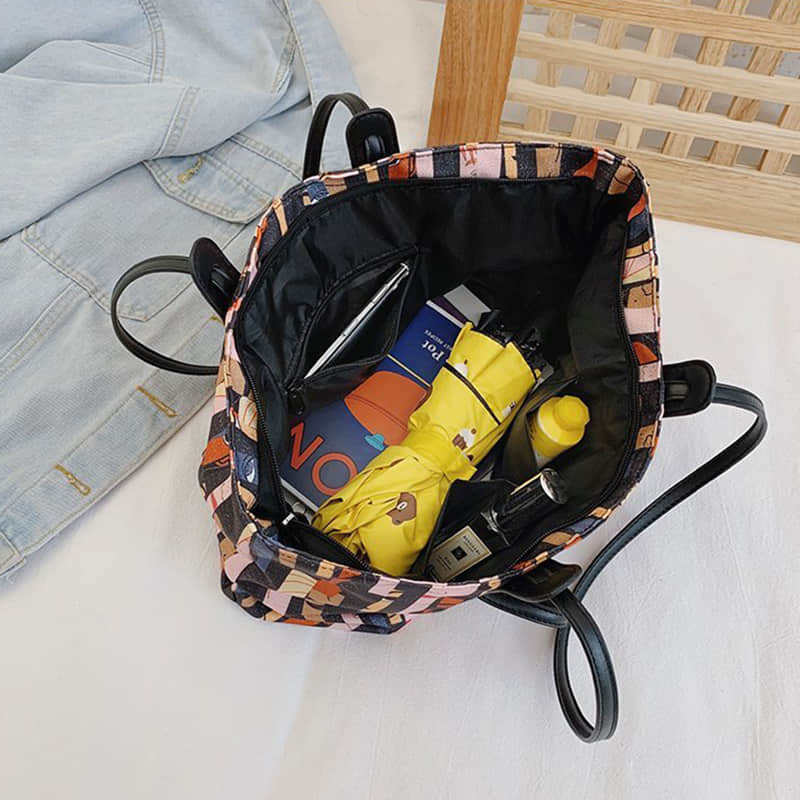 Women's bag large capacity one-shoulder tote bag Oxford fabric large bag  | IFAUN