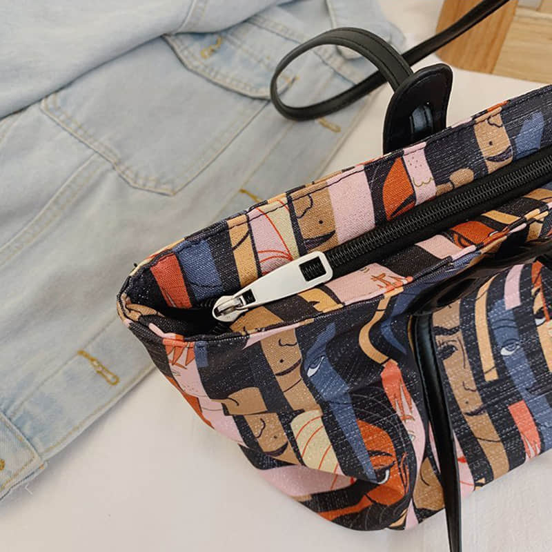 Women's bag large capacity one-shoulder tote bag Oxford fabric large bag  | IFAUN