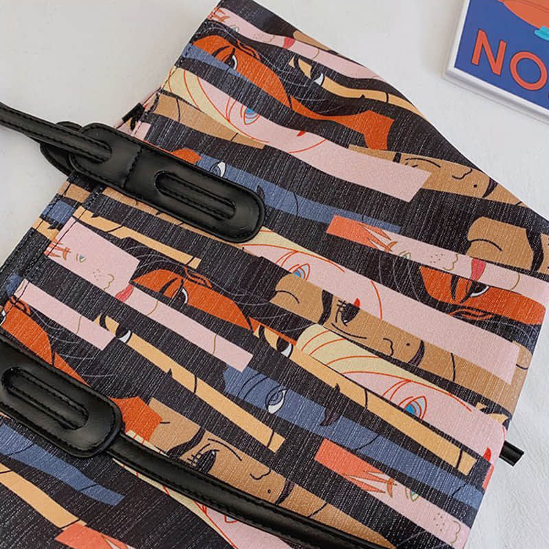 Women's bag large capacity one-shoulder tote bag Oxford fabric large bag  | IFAUN