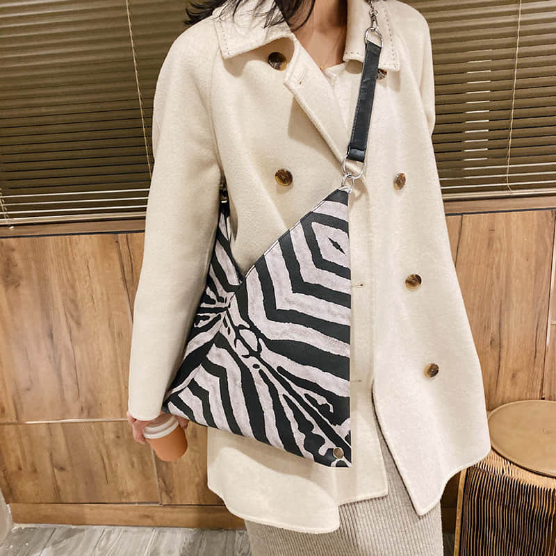 Personalized retro women's bag texture tote bag  | IFAUN