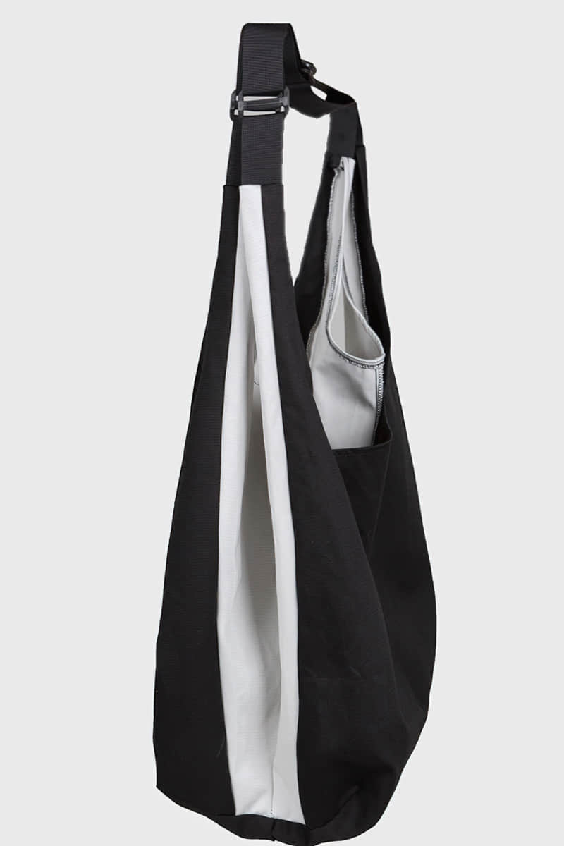 Men's and women's stitching messenger bag  | IFAUN