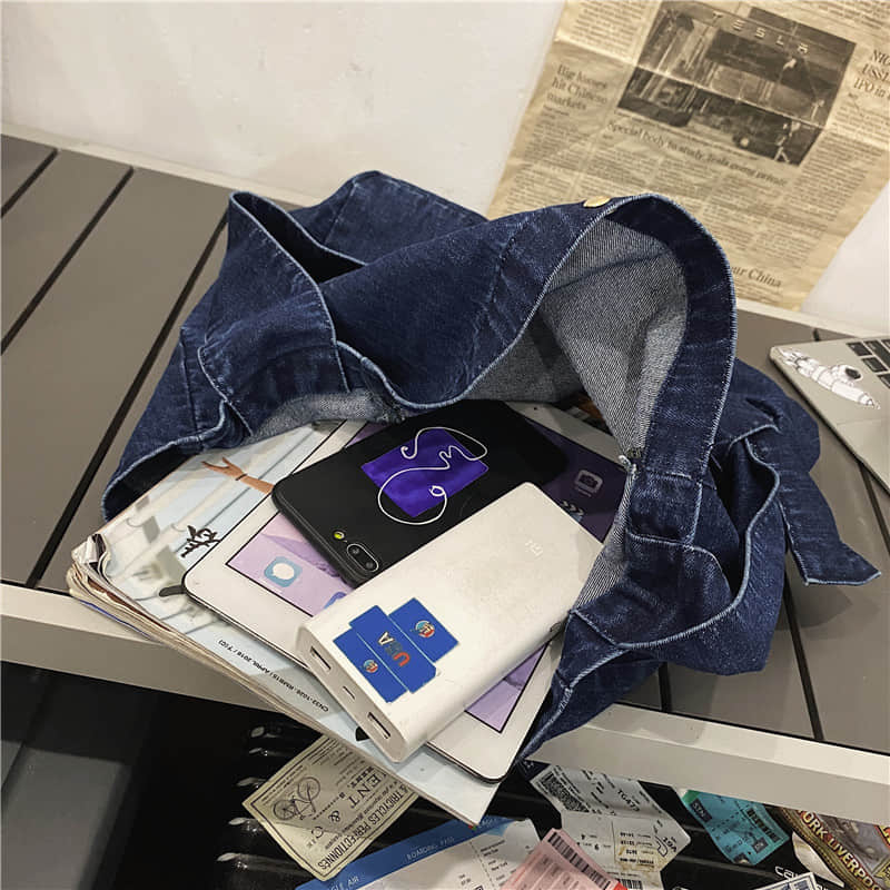 Denim crossbody bag  | IFAUN