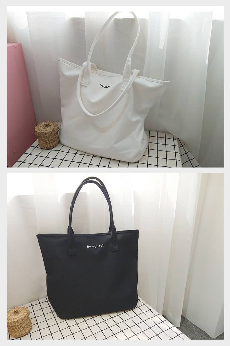 Solid color tote bag  | IFAUN