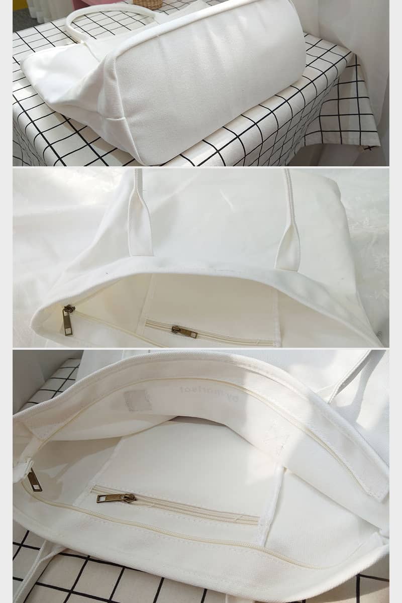 Solid color tote bag  | IFAUN