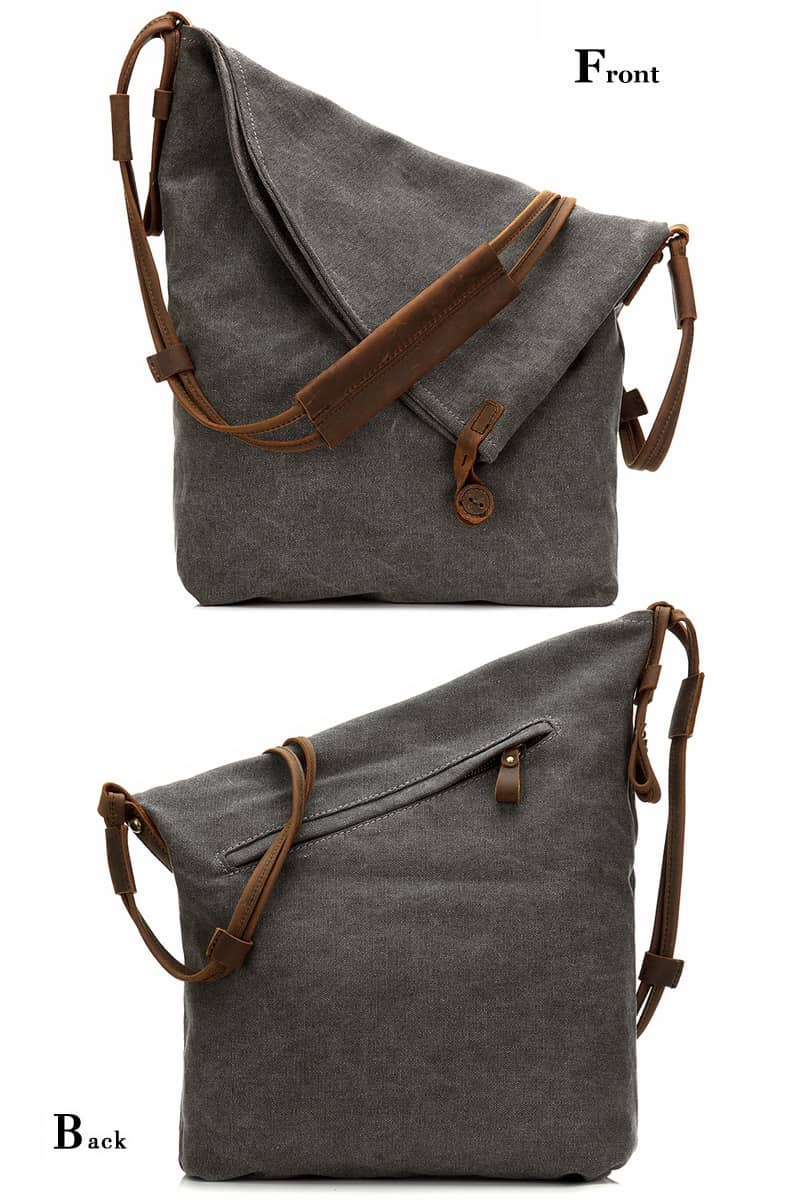Full leather shoulder strap crossbody bag  | IFAUN
