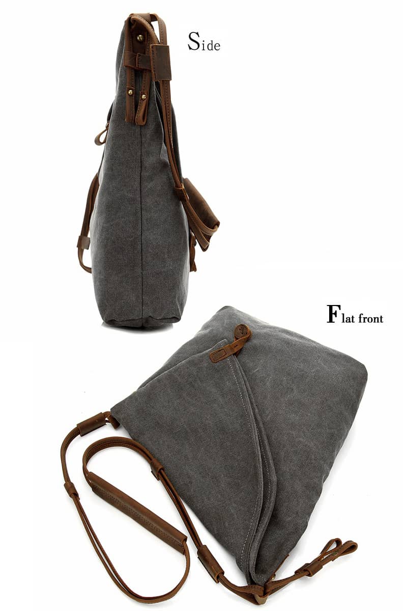 Full leather shoulder strap crossbody bag  | IFAUN