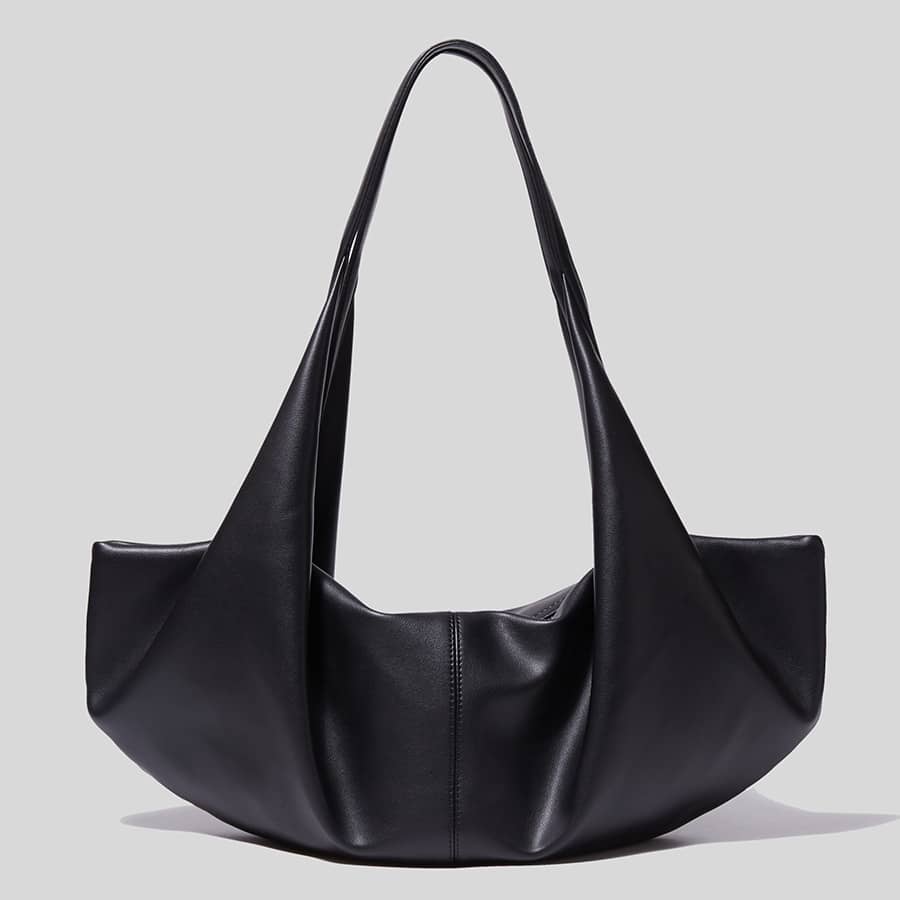 Contrasting PU Tote Bag – IFAUN