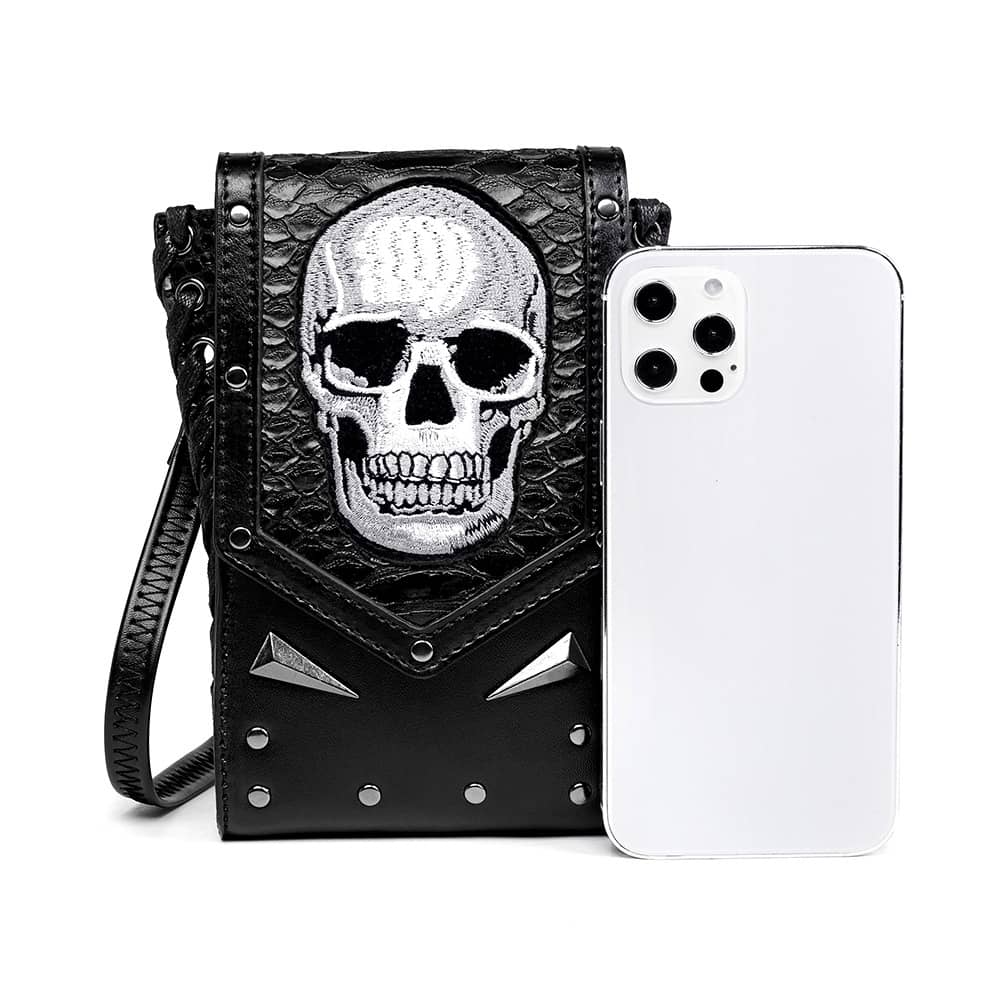Outdoor skull motorcycle bag shoulder bag