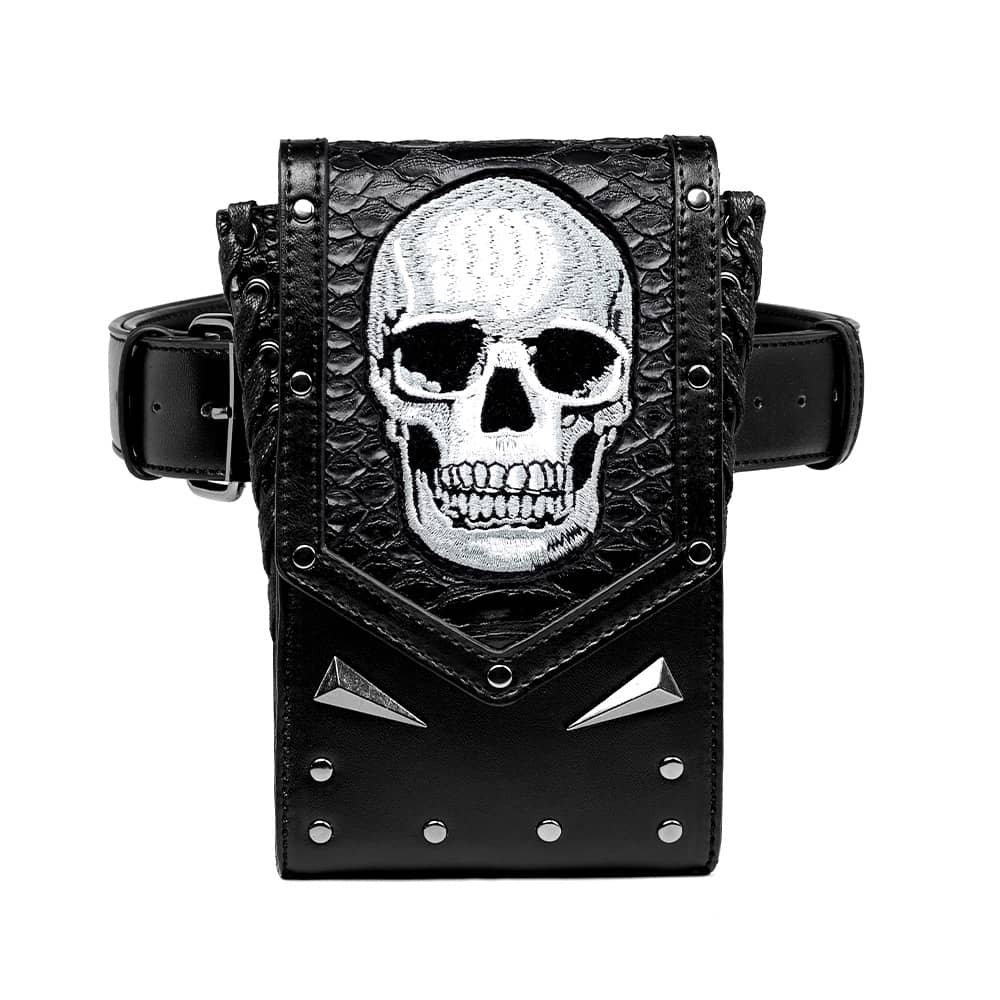 Outdoor skull motorcycle bag shoulder bag