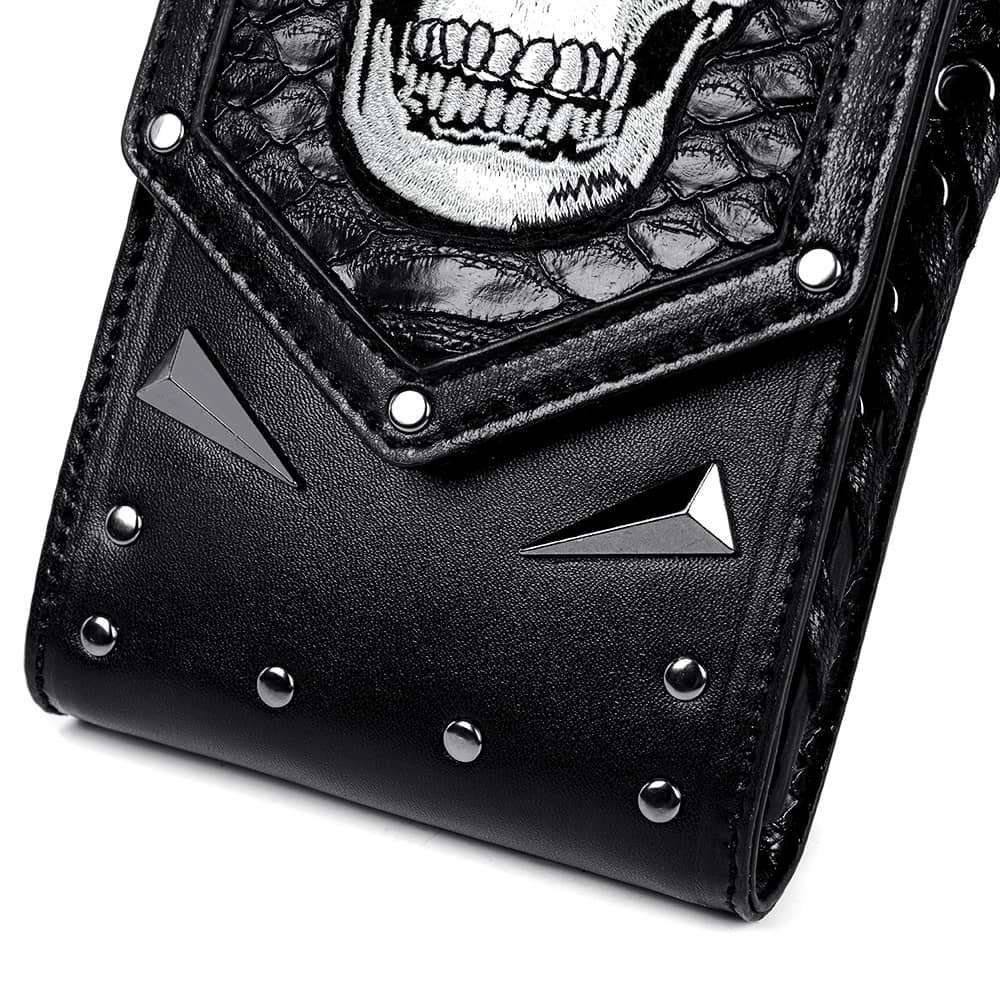 Outdoor skull motorcycle bag shoulder bag