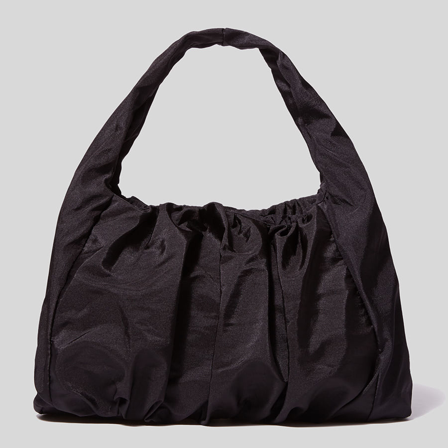 Simple handbag pleated stitching casual underarm bag