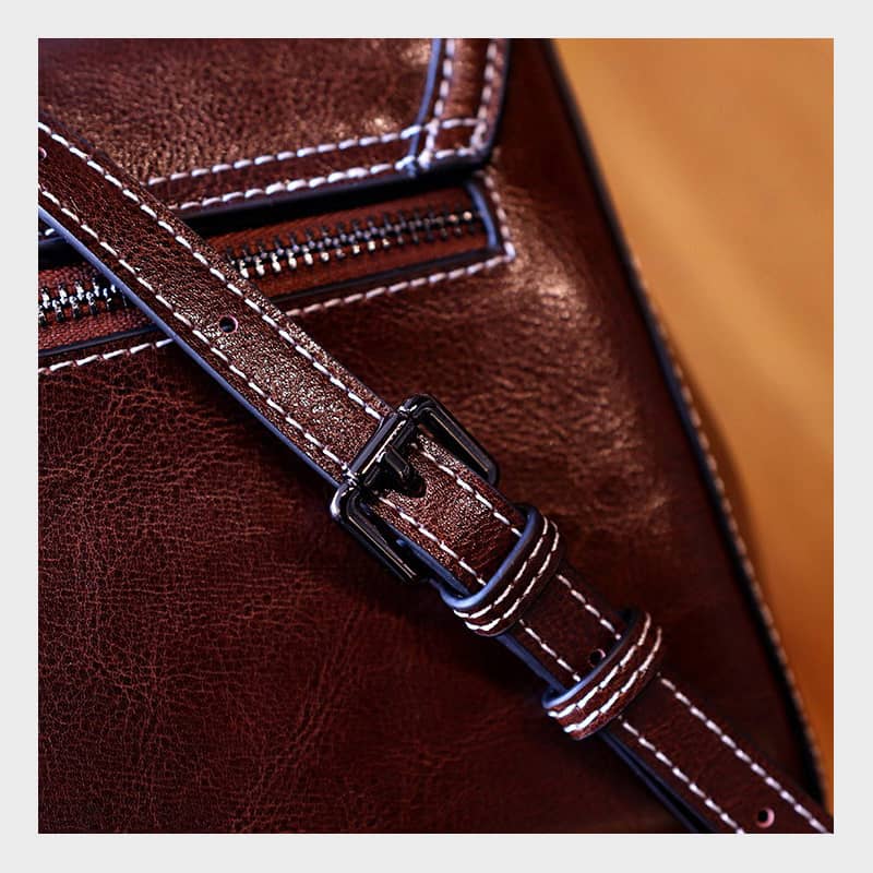 Retro style small square bag shoulder bag