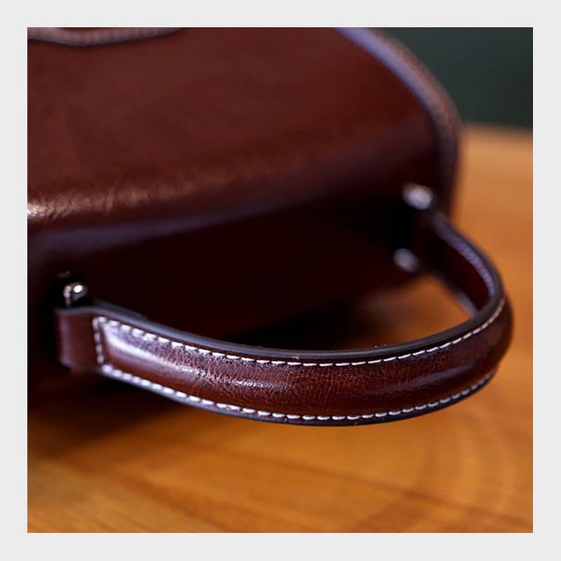 Retro style small square bag shoulder bag