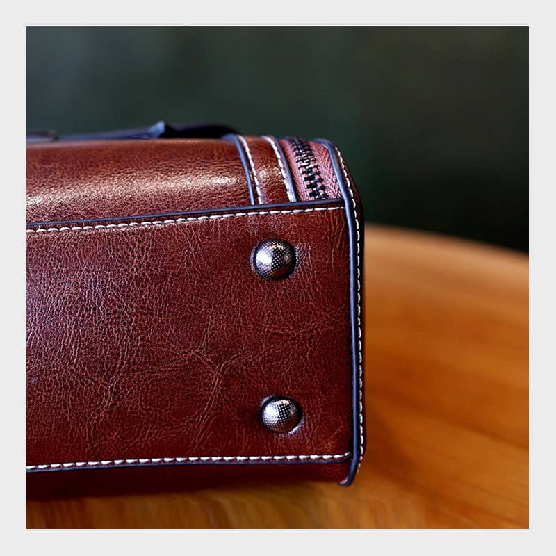 Retro style small square bag shoulder bag