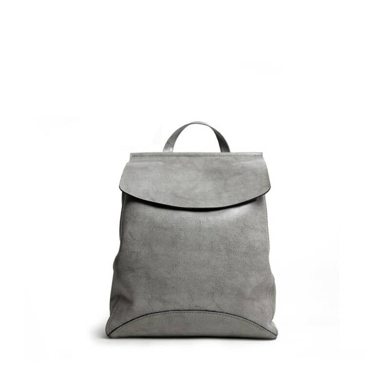 All-match PU backpack women's shoulder bag