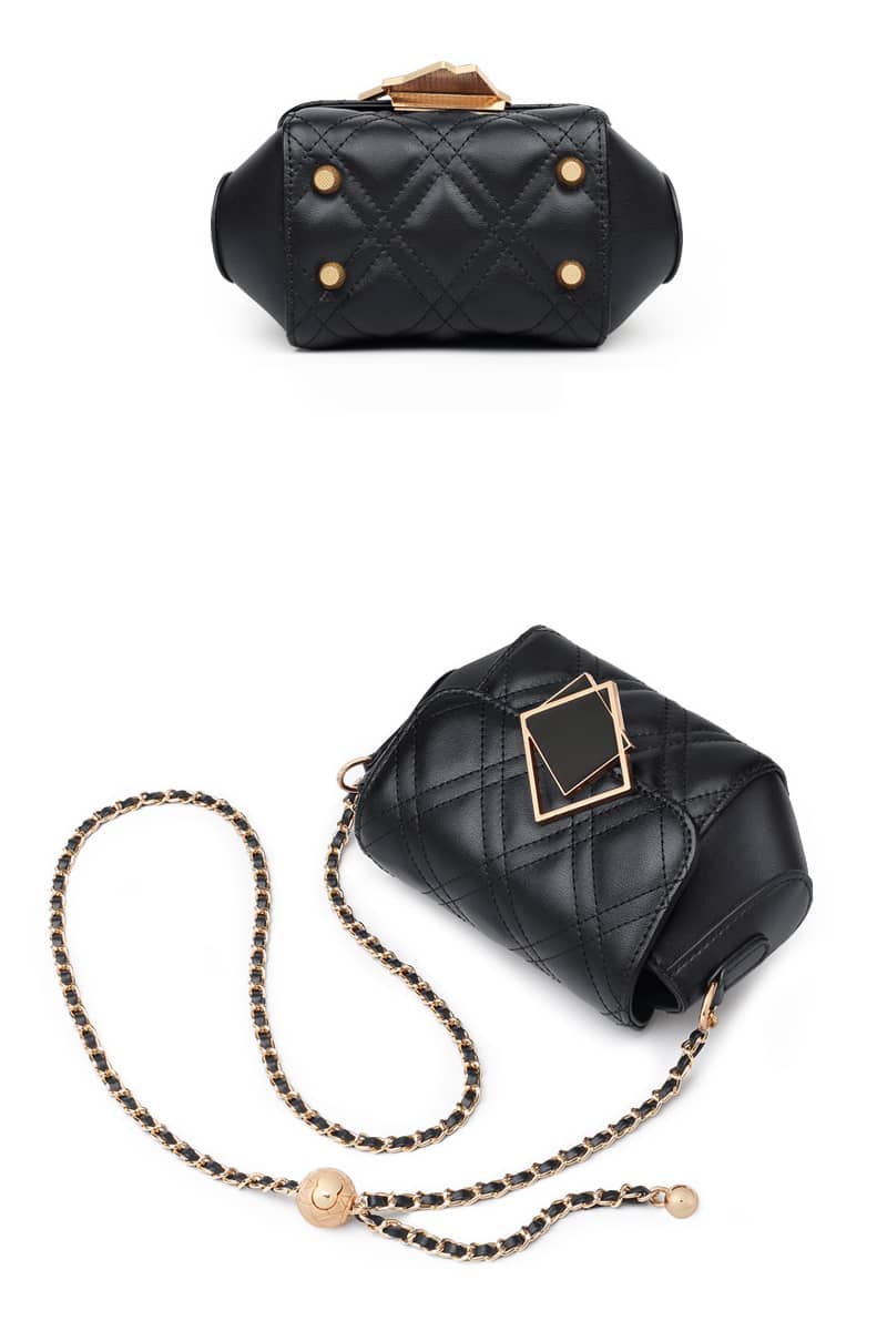 Chain messenger bag PU small bag