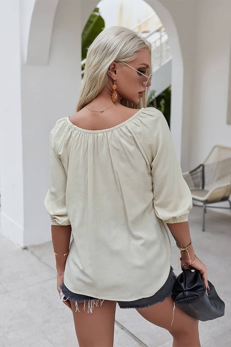 Summer women's loose thin shirt  | IFAUN