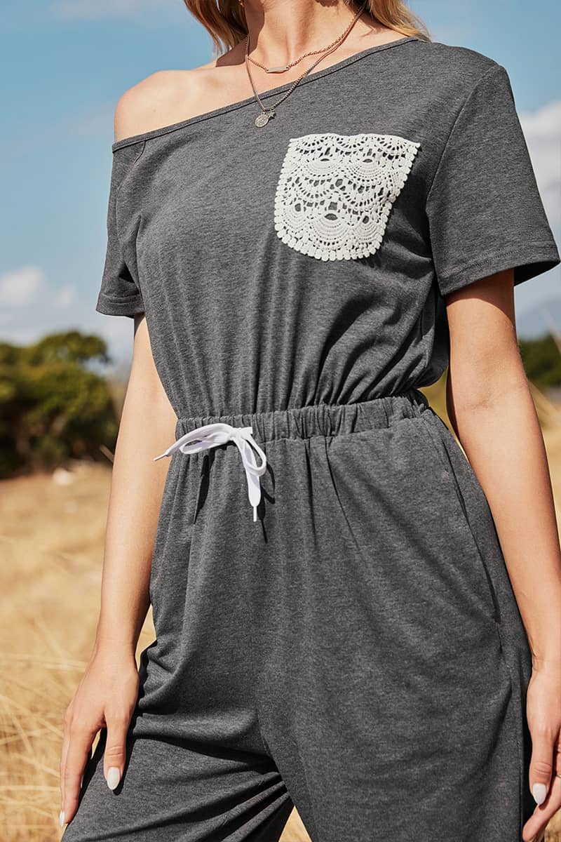 Casual loose-fit jumpsuit  | IFAUN