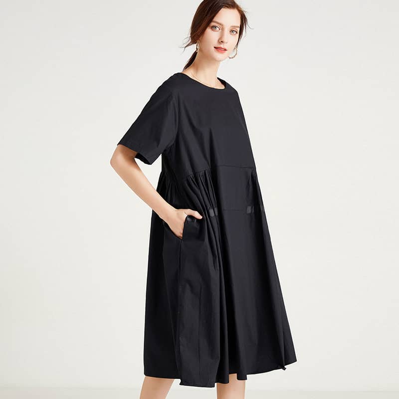 Plus size women's fashion loose dress  | IFAUN