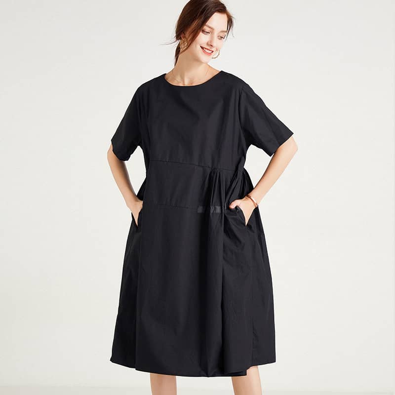 Plus size women's fashion loose dress  | IFAUN