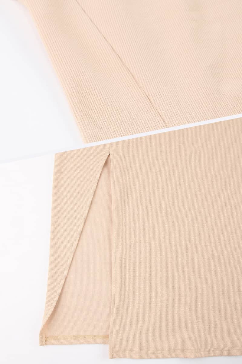 Autumn and winter high-neck slim dress