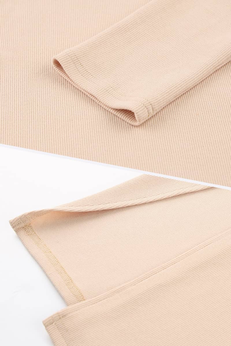 Autumn and winter high-neck slim dress