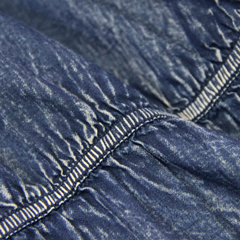 Irregular design plus size denim dress  | IFAUN