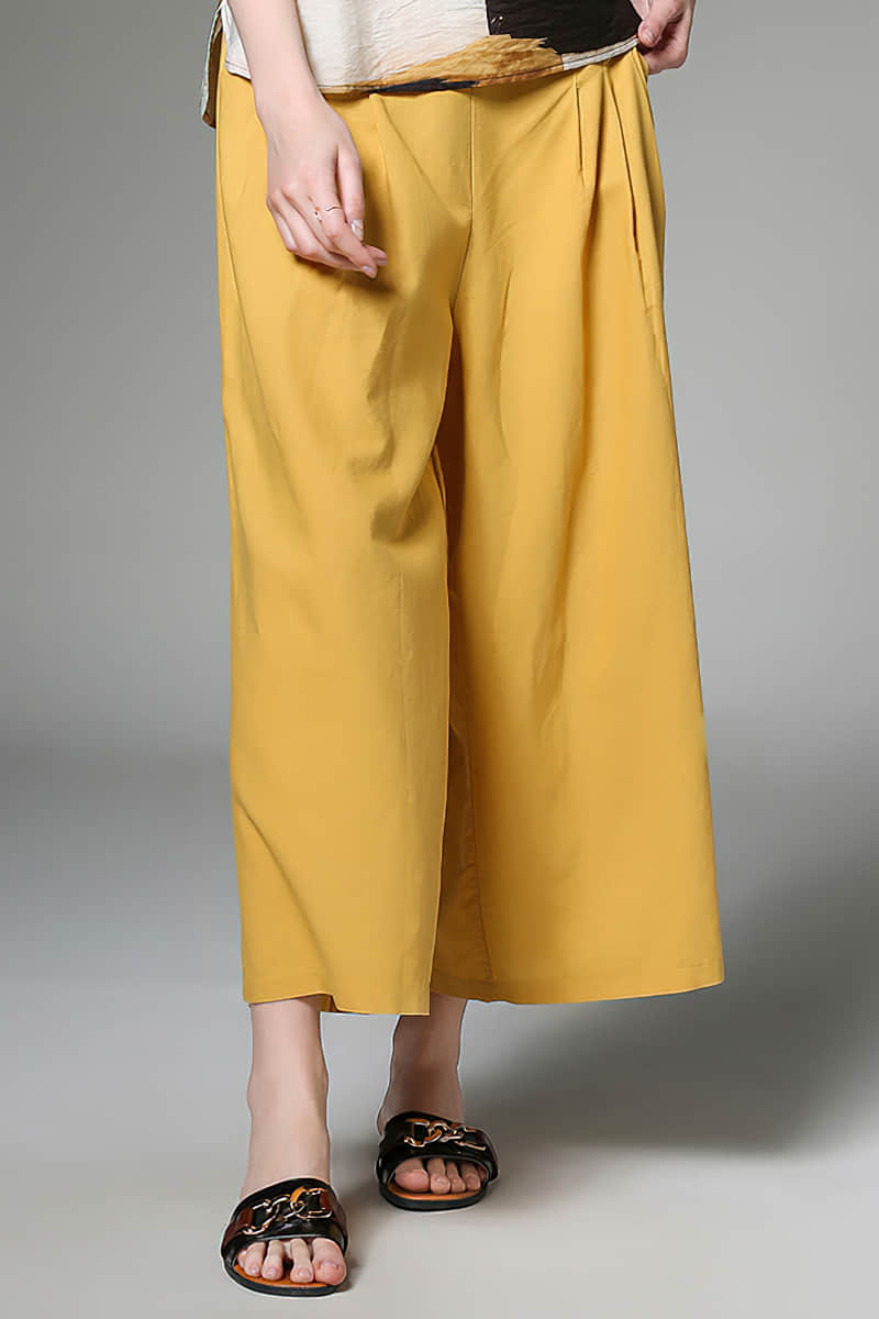 Large size loose and thin linen pants  | IFAUN