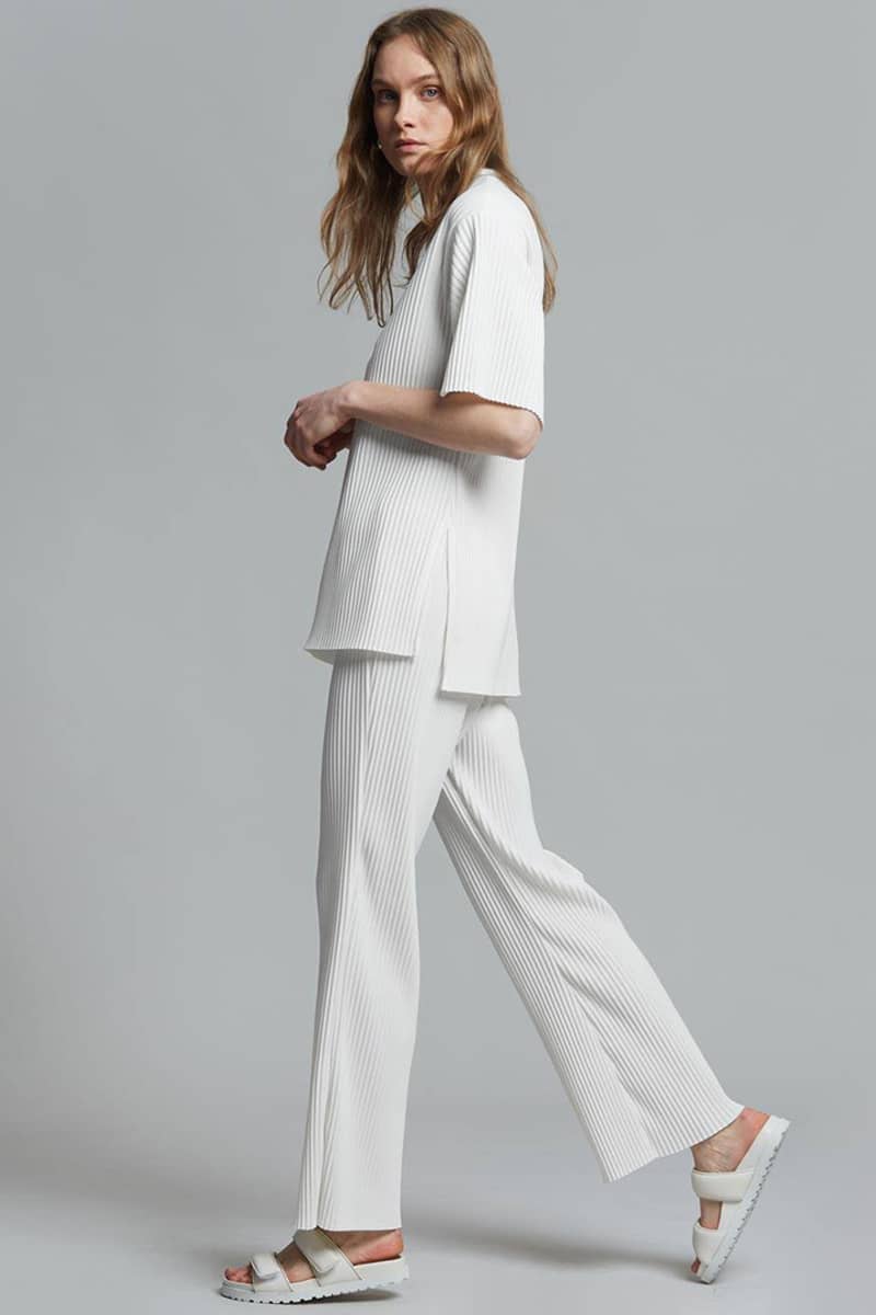 Women's T-shirt + wide-leg trousers casual suit  | IFAUN